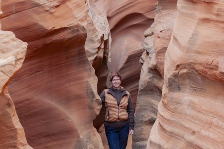 Syl in Owl Canyon